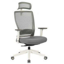 Крісло комп'ютерне ергономічне  Opti-On Grey KreslaLux