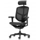 Крісло ENJOY ULTRA (EJU-B-HAM-4D, сітка T-168-B1 BLACK) Comfort