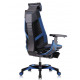 Крісло геймерське GENIDIA GAMING (M-GN-BB-HAL-ML-BL) з підставкою для ніг Comfort Seating