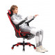 Кресло геймерское GENIDIA GAMING (M-GN-BB-HAL-ML-RE) с подставкой для ног Comfort Seating