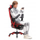 Кресло геймерское GENIDIA GAMING (M-GN-BB-HAL-ML-RE) с подставкой для ног Comfort Seating