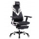 Крісло геймерське GENIDIA GAMING (M-GN-BB-HAL-ML-WT) з підставкою для ніг Comfort Seating